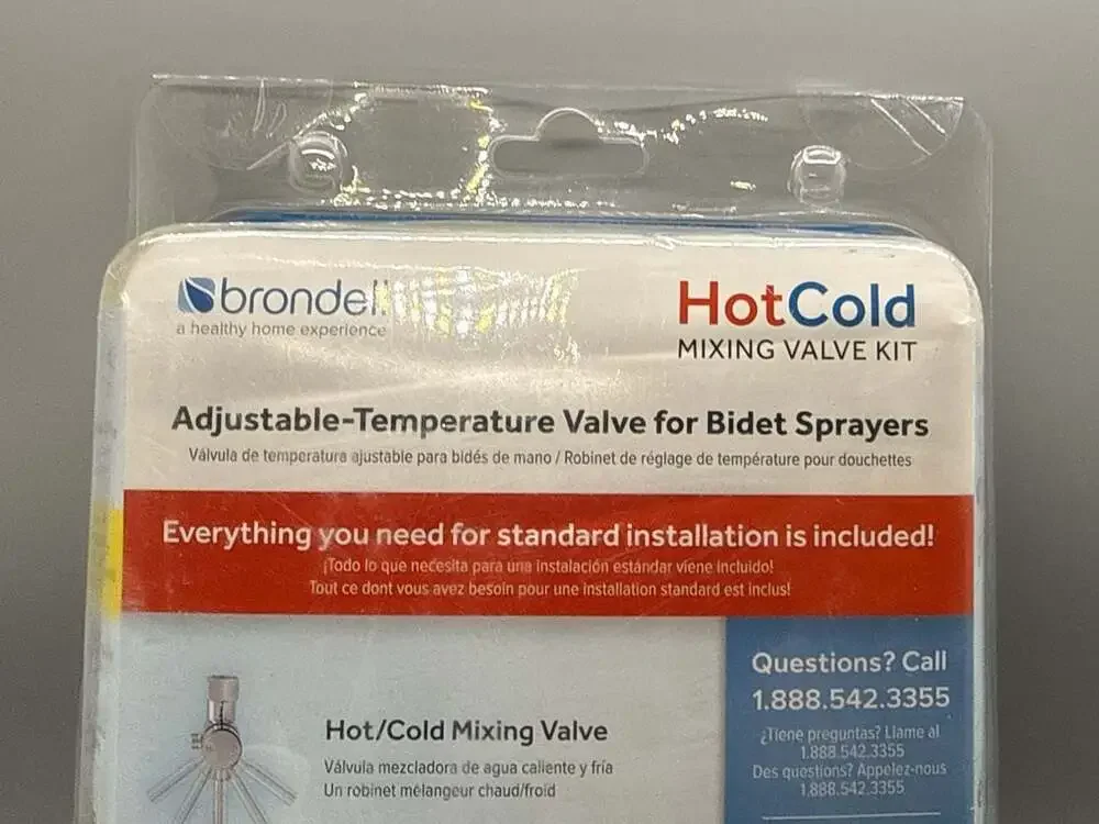 Brondell Hot Cold Bidet Mixing Valve Upgrade Kit MVK-10 Temperature Valve NEW
